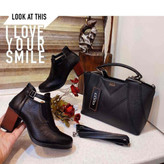 کفش زنانه رنگ مشکی کیفیت درجه یک