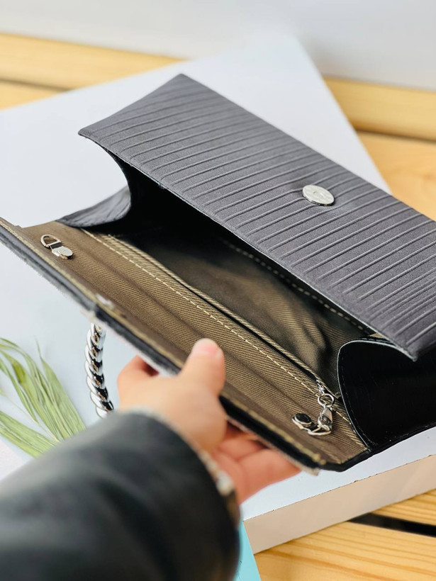 کیف مجلسی دخترانه،زنانه دسته فلزی نگینی کیفیت تضمینی