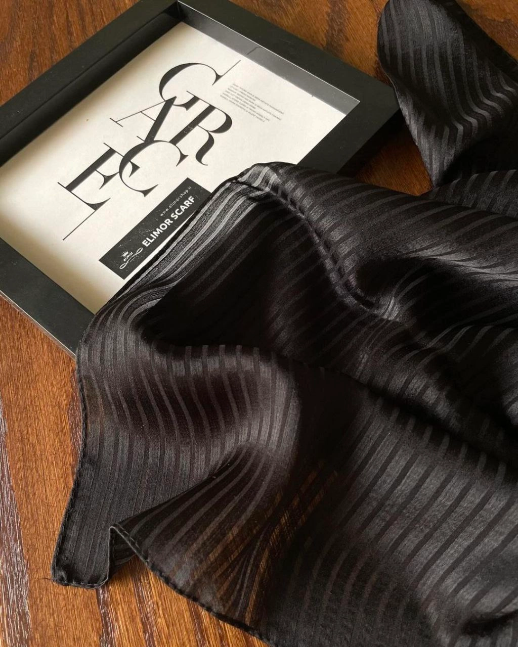 روسری مشکی زنانه/دخترانه ژان ژان مشکی مجلسی ترک ۱۰۰ جنس وارداتی