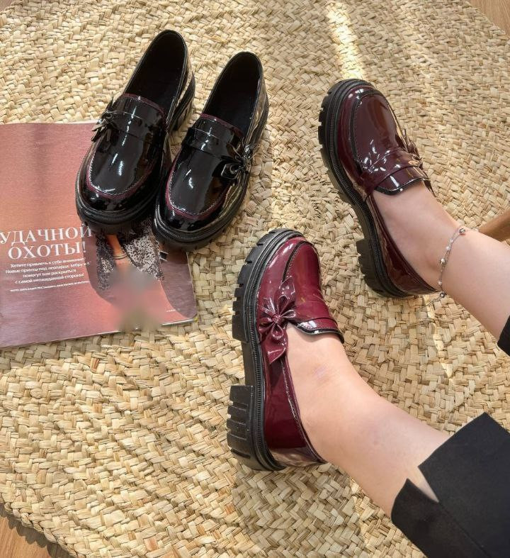 کفش لوفر زنانه/دخترانه جدید با لژ ۵سانت سبک،راحت و با کیفیت