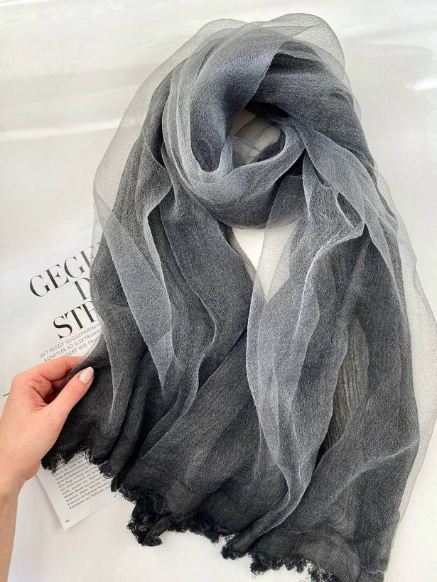 شال زنانه /دخترانه حریر سنگشور دو لایه بسیار جذاب و با کیفیت تک رنگ فروش بصورت تک و عمده از تولیدکننده و واردکننده مستقیم