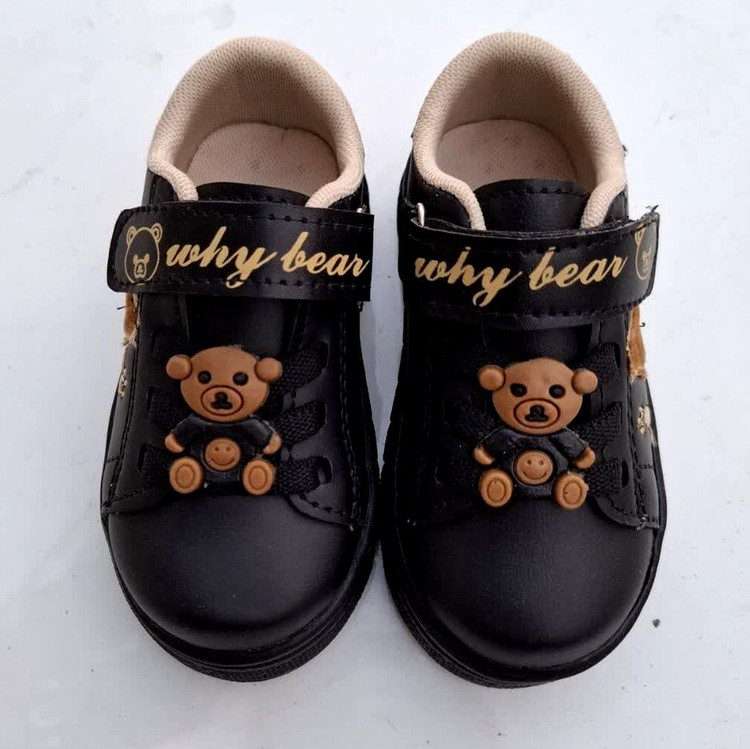 کفش اسپرت/کتونی بچگانه تدی دخترانه و پسرانه زیره پیو سبک رویه چرم مصنوعی بسیار نرم بهترین کیفیت موجود سایز ۲۲ تا ۳۶ قیمت عالی خرید از تولیدی