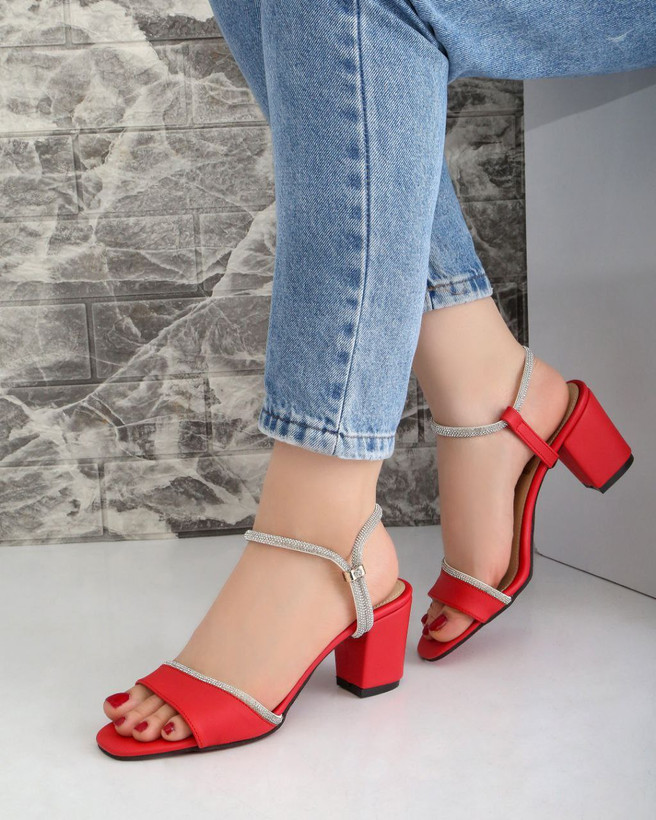 کفش مجلسی زنانه/دخترانه نگین ترک کیفیت عالی درجه یک با ضمانت گارانتی قالب استاندارد زیره دافوس پاشنه ۶سانت لژدار رنگبندی مدادرنگی