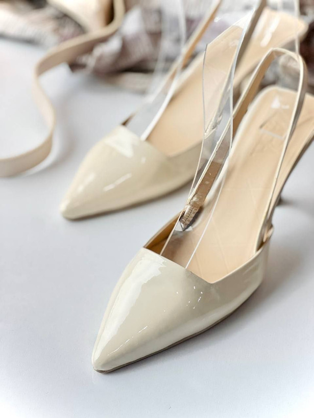 کفش مجلسی زنانه/دخترانه بسیار شیک زارا با کیفیت و ضمانت رویه ورنی زیره دافوس پاشنه ۷سانت سایزبندی ۳۶ تا ۴۱قیمت منصفانه خرید از تولیدی