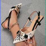 کفش مجلسی زنانه/دخترانه بسیار خاص اندازه پاشنه ۷ سانت سایزبندی ۳۶ تا ۴۱ رنگبندی و قیمت عالی خرید از تولیدی