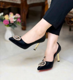 کفش مجلسی زنانه/دخترانه مدل سناطور متریال تورک رویه هورس ساتنی زیره دلتا کیفیت بینظیر پاشنه ۸سانتی قیمت منصفانه خرید از تولیدی