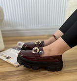 کالج زنانه/دخترانه جدید عیدانه با لژ ۵ سانت سبک راحت و با کیفیت سایز ۳۷ تا ۴۰ قیمت عالی خرید از تولیدی