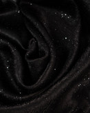 مینی اسکارف زنانه/دخترانه جنس کوپرا مشکی شاین مزونی تک رنگ قیمت منصفانه خرید مستقیم از تولیدکننده و واردکننده