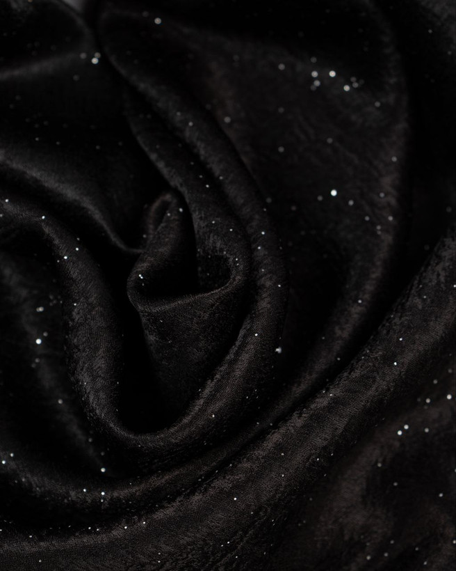 مینی اسکارف زنانه/دخترانه جنس کوپرا مشکی شاین مزونی تک رنگ قیمت منصفانه خرید مستقیم از تولیدکننده و واردکننده