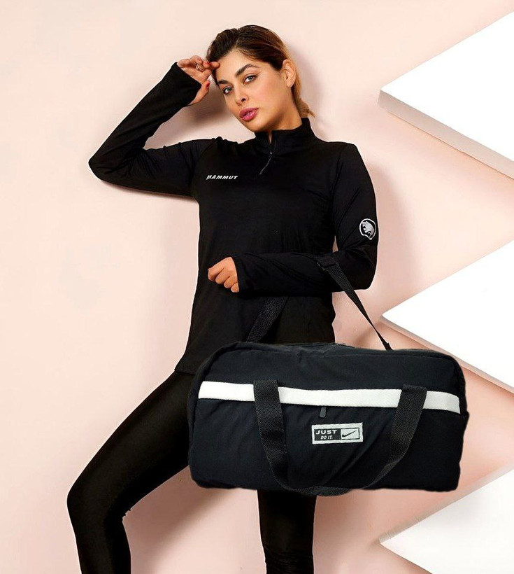 ساک ورزشی زنانه و مردانه مدل جاست نایک کیفیت عالی جنس کتان خارجی باکیفیت ابعاد ۴۷*۲۸ بزرگ و جادار قیمت منصفانه خرید از تولیدی