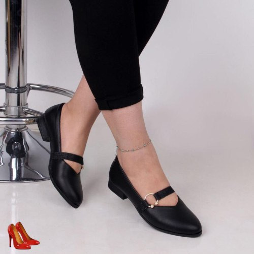 کفش کالج زنانه/دخترانه عروسکی حلقه ای پاخور شیک و راحت سایزبندی ۳۷ تا ۴۰ قیمت منصفانه خرید از تولیدی