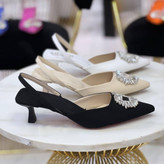 کفش مجلسی زنانه/دخترانه پاشنه 3 سانت سایزبندی 36تا41 قالب ترک زیره دافوس رنگبندی مدادرنگی قیمت منصفانه خرید از تولیدی