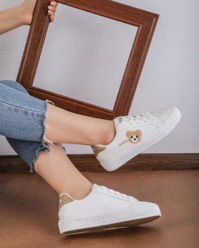 ونس تدی جدید زنانه/دخترانه در دو رنگ مشکی و سفید قالب استاندارد جنس رویه فوم درجه یک زیره مواد نو نرم و سبک سایزبندی ۳۷ تا ۴۰ قیمت عالی خرید از تولیدی