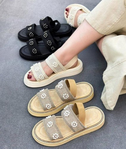 صندل جدید زنانه/دخترانه زیره پیو بسیار شیک خوشپا راحت سایزبندی ۳۷ تا ۴۰ قیمت منصفانه خرید از تولیدی