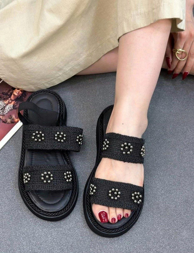 صندل جدید زنانه/دخترانه زیره پیو بسیار شیک خوشپا راحت سایزبندی ۳۷ تا ۴۰ قیمت منصفانه خرید از تولیدی