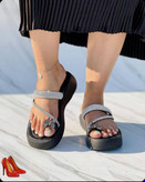 صندل مصری نگینی زنانه/دخترانه زیره پیو 4 سانت سبک سایزبندی 37 تا 40 قیمت منصفانه خرید از تولیدی