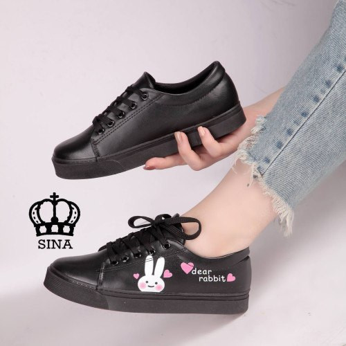 ونس زنانه/دخترانه مدل خرگوشی سایزبندی ۳۷ تا ۴۱ جنس رویه چرم زیره لژکشی جدید شیک و خوشپا سبک و راحت قیمت منصفانه خرید از تولیدی