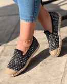 کفش کالج زنانه/دخترانه نگین مروارید جدید دور دوخت شیک و خوشپا زیره pvc قالب استاندارد سایز ۳۷ تا ۴۰ قیمت منصفانه خرید از تولیدی