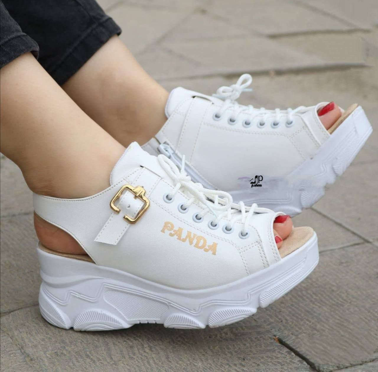 صندل تابستانی زنانه/دخترانه مدل پاندا پاخوری شیک زیره پیو 6 سانت با یک سال ضمانت سایزبندی ۳۷ تا ۴۰ کیفیت کار اصلی و با ضمانت قیمت منصفانه خرید از تولیدی