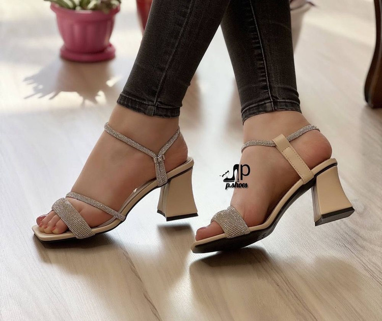 کفش مجلسی زنانه/دخترانه مدل paliz پاخوری خاص زیره دلتا ۵ سانتی ترک رویه نگین(خارجی)سایزبندی ۳۷ تا ۴۱ کیفیت عالی قیمت منصفانه