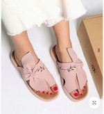 صندل زنانه/دخترانه رویه میکرو سوئیت گلدوزی شده لژ دورکش زیره پیو کیفیت عالی بسیار شیک و خوشپا و راحت