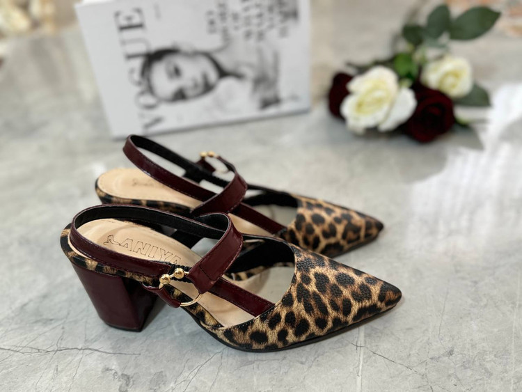 کفش مجلسی/تابستانی زنانه دخترانه زیره کم پارس دافوس پاشنه ۶ سانت رویه چرم صنعتی درجه ۱ کیفیت تضمینی قالب استاندارد سایزبندی ۳۶ تا ۴۱