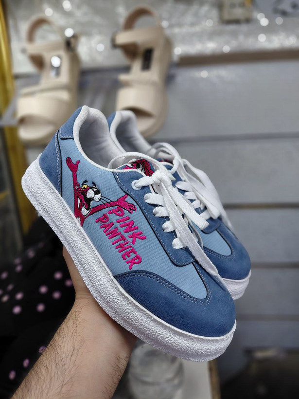 ونس جدید پلنگ صورتی زنانه/دخترانه زیره پیو و باکیفیت بسیار شیک خوشپا راحت سایزبندی ۳۷تا۴۰