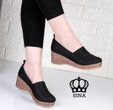 کفش طبی زنانه/دخترانه مدل نازنین رویه استرج غواصی ضد آب زیره پی یو طبی و راحت جدید شیک و خوشپا کیفیت اصلی