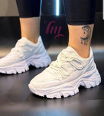 کفش اسپرت/کتونی زنانه دخترانه مدل asics پاخوری شیک کیفیت اصلی زیره پیو تولید باغ سپهسالار قالب استاندارد