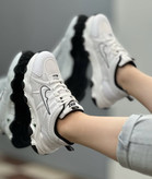 کتونی نایک جدید زنانه/دخترانه زیره پیو بسیار شیک خوشپا راحت و با کیفیت سایزبندی ۳۷ تا ۴۰