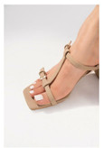 صندل زنانه/دخترانه مدل niloofar پاشنه ۵ سانت سایزبندی ۳۶ تا ۴۱
