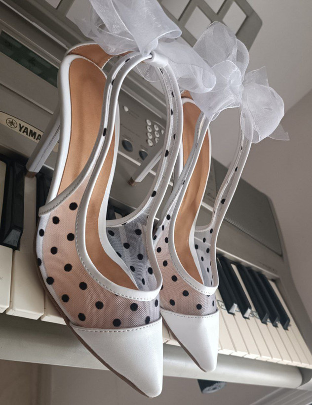 کفش مجلسی زنانه/دخترانه مدل ستاره کیفیت درجه یک سایزبندی ۳۶ تا ۴۱ قالب استاندارد پاشنه ۱۰ سانت