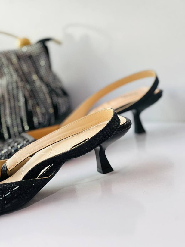 کفش مجلسی زنانه/دخترانه مدل زارا ایپک پاشنه ۳ سانت زارا سایزبندی ۳۶ تا ۴۱ با کیفیت و ضمانت