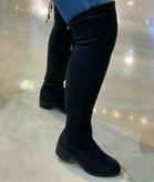 بوت جورابی زنانه/دخترانه در دو جنس انتخابی سوییت و چرم زیره پیو کیفیت عالی سایز ۳۷ تا ۴۰ قالب استاندارد