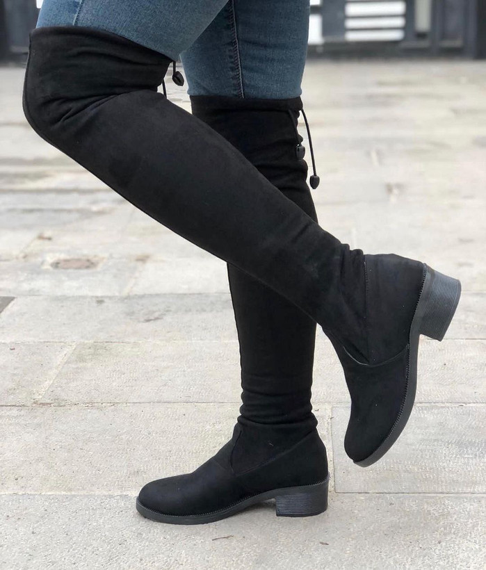 بوت جورابی زنانه/دخترانه در دو جنس انتخابی سوییت و چرم زیره پیو کیفیت عالی سایز ۳۷ تا ۴۰ قالب استاندارد