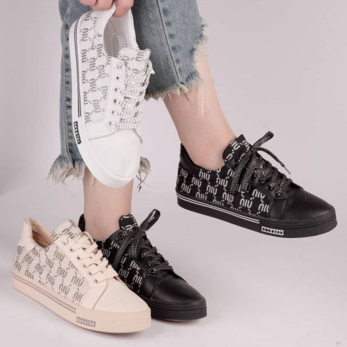 ونس زنانه/دخترانه مدل هیوا زیره لژکشی راحت رویه چرم و لمه سبک و راحت شیک و خوشپا