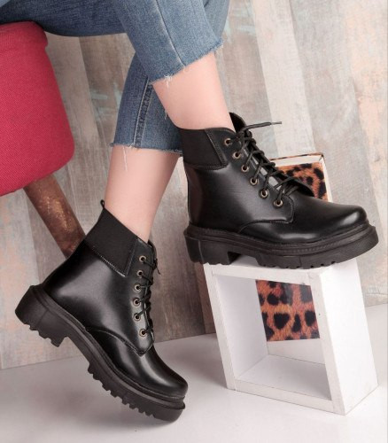 نیم بوت بندی زنانه/دخترانه پشت کش رویه بیاله زیره پیو طبی شیک و خوشپا سایزبندی ۳۷ تا ۴۰