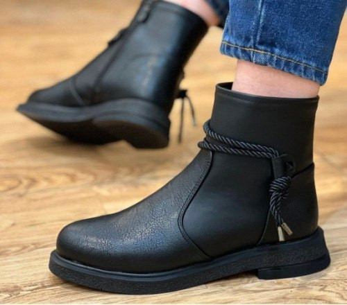 نیم بوت جدید زنانه/دخترانه زیره پی یو فوق العاده سبک و راحت و باکیفیت سایز ۳۷ تا ۴۰