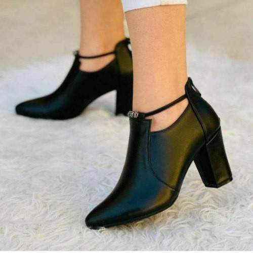 کفش پاشنه دار جدید زنانه/دخترانه با کیفیت پاشنه ۵ سانت سایزبندی ۳۷ تا ۴۱