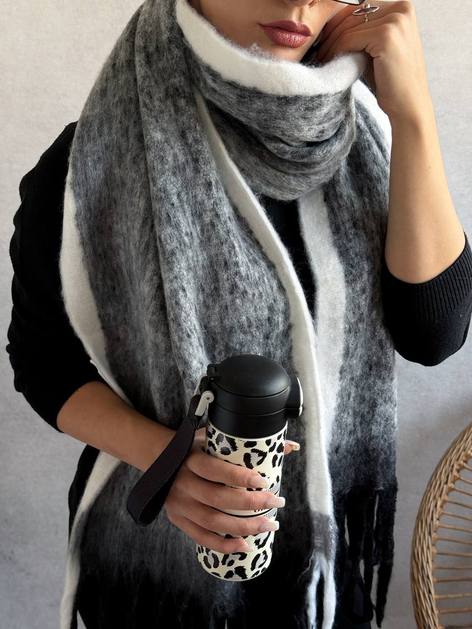 شال کوبایی پاییزه تک رنگ فروش به صورت تک و عمده ❤️