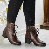 نیم بوت زنانه/دخترانه مدل کارن زیره پیو طبی سایزبندی ۳۷ تا ۴۰