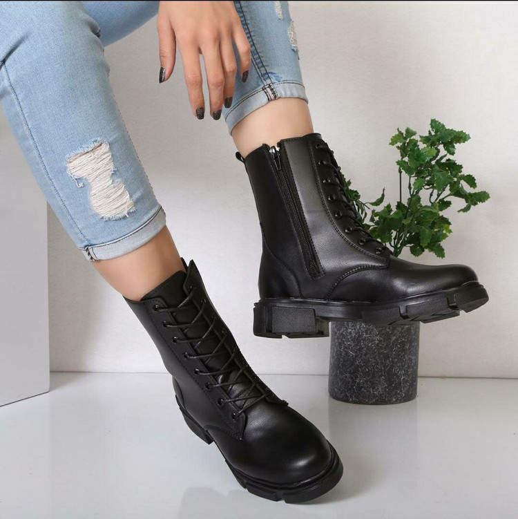 نیمبوت شیک و ساده زنانه/دخترانه زیره ترمو با ضمانت و واکس خور زیره باغ کیفیت عالی سایزبندی ۳۷ تا ۴۰ قالب استاندارد