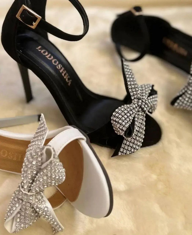 کفش مجلسی زنانه/دخترانه مدل آندیا پاشنه ۱۰ سانتی سایزبندی ۳۶ تا ۴۱