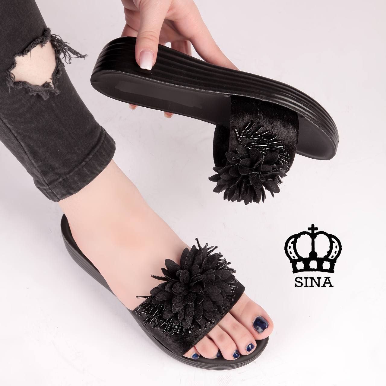 سه مدل دمپایی/صندل زنانه دخترانه زیره پی یو طبی شیک و خوشپا و جدید سایزبندی ۳۷ تا ۴۰