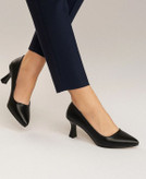 کفش مجلسی و کلاسیک زنانه/دخترانه پاشنه ۵ سانت کلوش تنوع جنس و رنگ عالی شیک و راحت