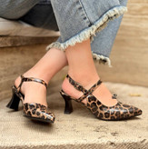 کفش مجلسی زنانه/دخترانه جنس رویه ورنی براق پاشنه ۷ سانت زیره دلتا کیفیت بینظیر سایز ۳۷ تا ۴۰ پاخوری شیک