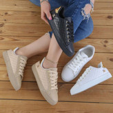 ونس زنانه/دخترانه مدل گوچی رویه چرم زیره لژکشی راحت شیک و خوشپا سبک و راحت سایزبندی ۳۷ تا ۴۰