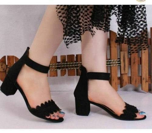 کفش مجلسی زنانه/دخترانه مدل دنا زیره دافوس پاشنه ۵ سانت کیفیت عالی درجه یک شیک و خوشپا جنس سوییت و طرح چرم