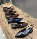 کفش مجلسی زنانه/دخترانه کیفیت اصلی جنس و کیفیت درجه یک در حد ترک پاشنه ۳ تا ۴ سانت پاخور عالی سایز ۳۷ تا ۴۱