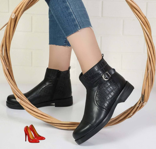 بوت زنانه/دخترانه مدل neghab رویه و زیره خارجی سایزبندی ۳۷ تا ۴۰